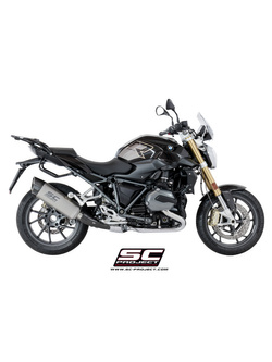 Tłumik SC-Project, Adventure, Titanium + Carbon (SLIP ON) - BMW R 1200 R / RS [17-18]