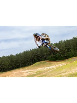 Spodnie cross Thor Sportmode League biało-brązowe