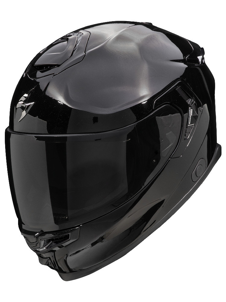 Kask integralny Scorpion EXO-GT SP Air Solid czarny połysk