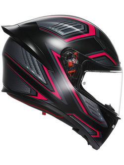 Kask integralny AGV K1 S Sling różowo-czarny matowy