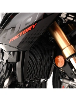 Osłona chłodnicy R&G Racing Aprilia Tuono V4 1100/ Factory (25-) czarna