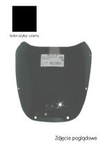 Szyba motocyklowa MRA Oryginalny kształt "O" Yamaha FZ 750 [86-] czarna