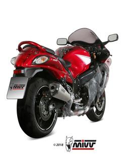 Pełny układ wydechowy (Delta Race) MIVV do Suzuki GSX-R 1300 Hayabusa (08-17) titanium