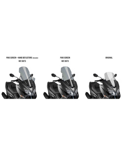 Szyba PUIG V-Tech Touring do Suzuki Burgman 400 (17-) lekko przyciemniana
