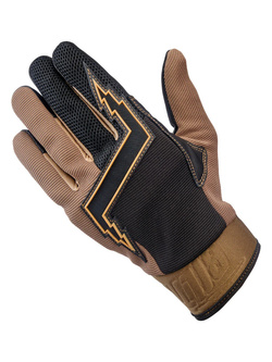 Rękawice cross Biltwell Baja brązowo-czarne