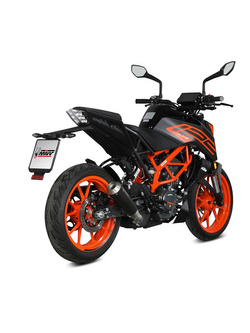 Tłumik motocyklowy (X-M1) MIVV do KTM Duke 125 / 390 (21-) czarny