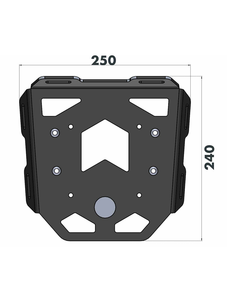 Minirack Hepco&Becker do Suzuki GSX 1300 R Hayabusa (21-)