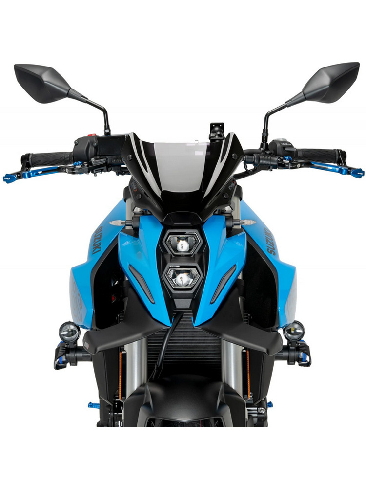 Przedni spoiler Puig Suzuki GSX-8S (23-) czarny
