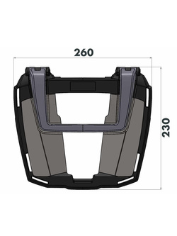 Stelaż pod kufer centralny Hepco&Becker Easyrack Triumph Speed Twin 1200/RS (19-21)