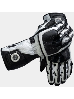 Rękawice motocyklowe Knox Handroid MK5 czarno-białe