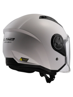 Kask otwarty LS2 OF616 Airflow II Solid biały