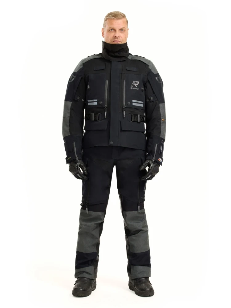 Kurtka motocyklowa tekstylna Rukka TitanTrail-R czarna