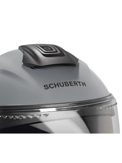 Zestaw: Kask otwarty Schuberth J2 szary + dedykowany interkom motocyklowy