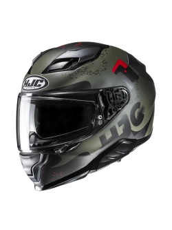 Kask integralny HJC F71 Faco zielono-czarny