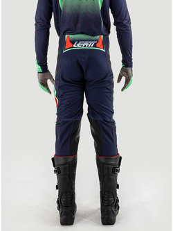 Spodnie cross Leatt Moto 4.5 Matcha niebiesko-zielone