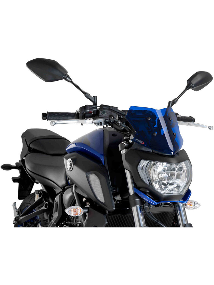 Owiewka PUIG Sport do Yamaha MT-07 (18-20) niebieska