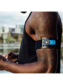 Zestaw do biegania: etui MAG na telefon iPhone 16e (magnetyczne) + opaska sportowa Quad Lock