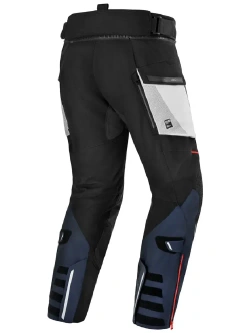 Spodnie motocyklowe tekstylne Shima Hero 3.0 szaro-niebieskie