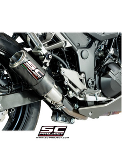 Tłumik CR-T Slip-on SC-Project do Kawasaki Z 300 [15-17]