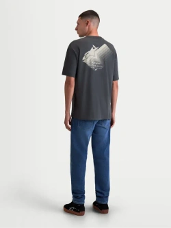 Koszulka z krótkim rękawem Alpinestars Ghost Oversized CSF szara