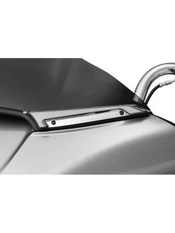 Listwy ozdobne z oświetleniem LED montowane na szybie motocykla Kuryakyn Tracer Harley Davidson (wybrane modele) srebrne