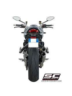 Dwa Tłumiki CR-T Slip-on SC-Project do Ducati MONSTER 1200 S [17]
