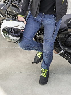 Jeansy motocyklowe Shima Ghost czarne