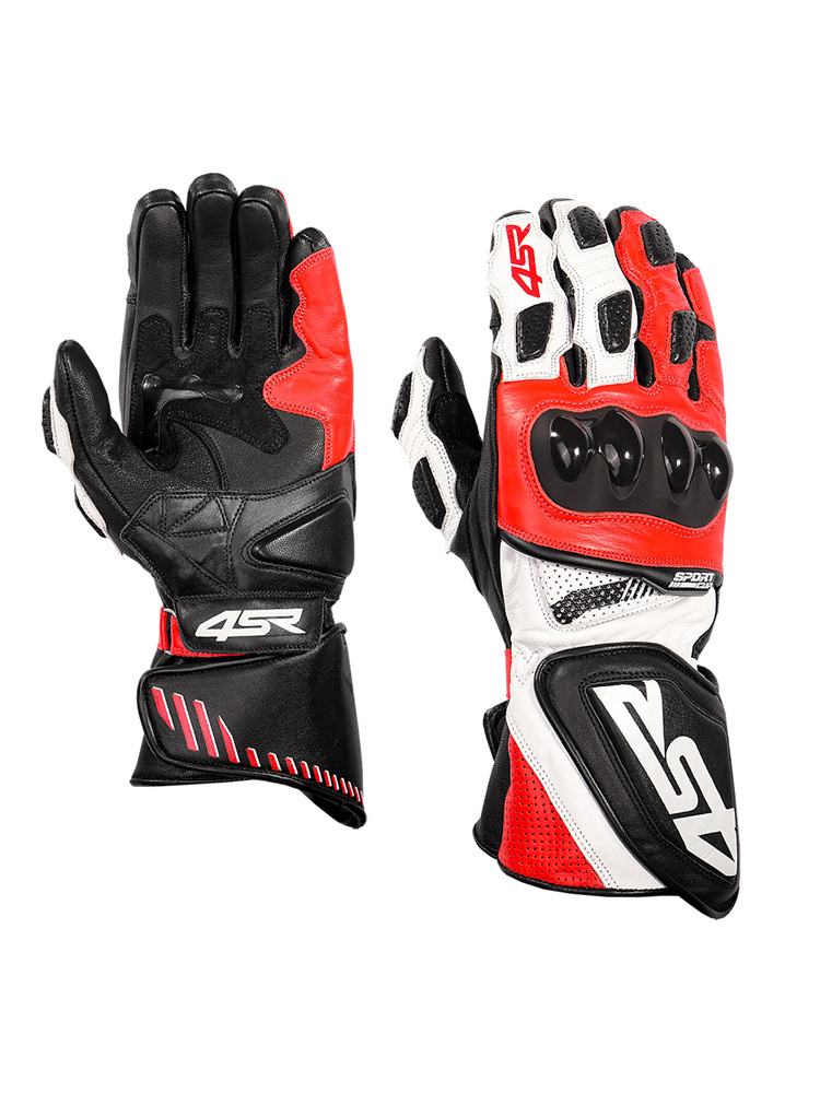 Rękawice motocyklowe 4SR Sport Cup 3 Reflex czerwone