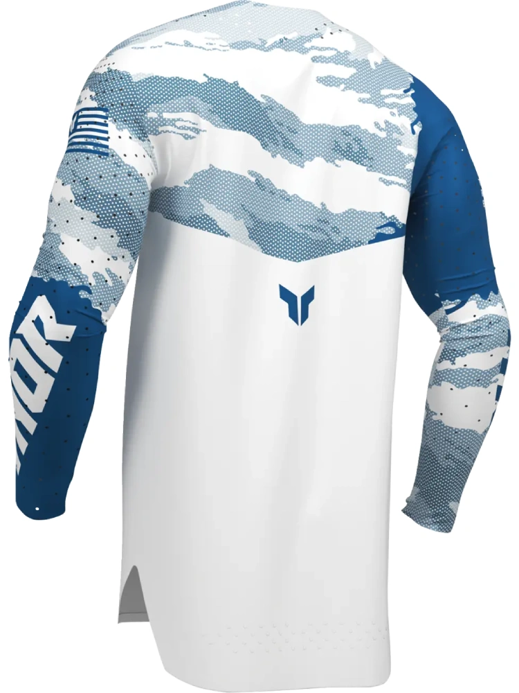 Bluza enduro Thor Sportmode Recon biało-niebieska