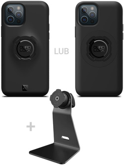 Zestaw na biurko: etui na telefon iPhone 12/12 Pro + uchwyt Quad Lock