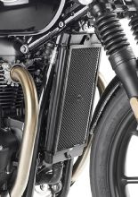 Osłona chłodnicy Kappa Triumph Street Twin 900 (16-22)/ Speed Twin 900 (23-24) czarna