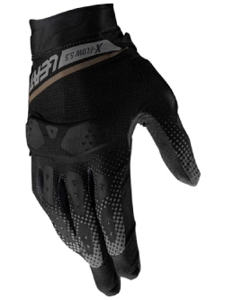 Rękawice cross Leatt X-Flow Short Stealth czarno-szare