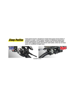 Handbary Zeta do Honda CRF250L / CRF300L / RALLY (21-) czerwone