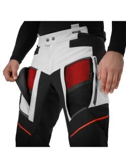Spodnie motocyklowe tekstylne Shima Hero 3.0 szaro-niebieskie