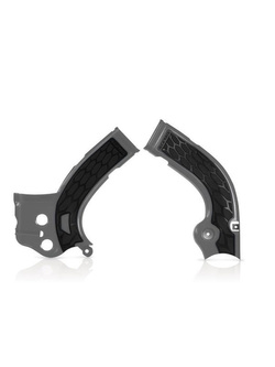 Osłony ramy Acerbis X-Grip Yamaha WR 250F/ YZ 250F/ 450F szaro-czarne