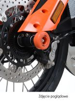 Slidery przedniego zawieszenia R&G do KTM 790 Adventure (19-)/ 890 Adventure (20-22)/ 1290 Super Adventure (R) (21-) czarne