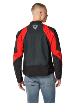 Kurtka motocyklowa tekstylna REV’IT! Hyperspeed 3 GT Air czarno-czerwona