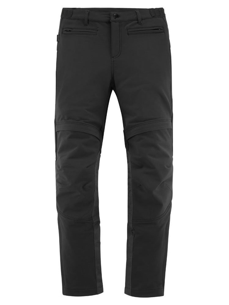 Spodnie motocyklowe damskie tekstylne Icon Hella 2 czarne