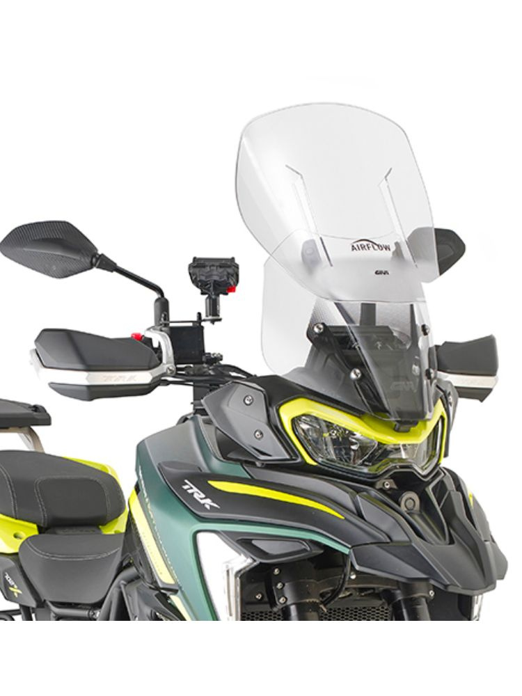 Szyba motocyklowa GIVI Airflow regulowana do Benelli TRK 702 / X (23-) przezroczysta