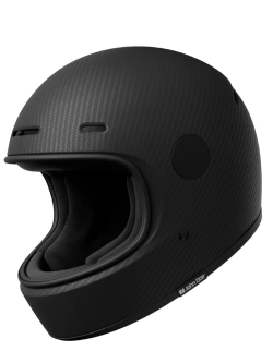 Kask integralny John Doe One Frozen Carbon czarny