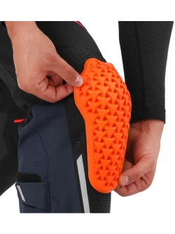 Spodnie motocyklowe tekstylne Shima Hero 3.0 szaro-niebieskie