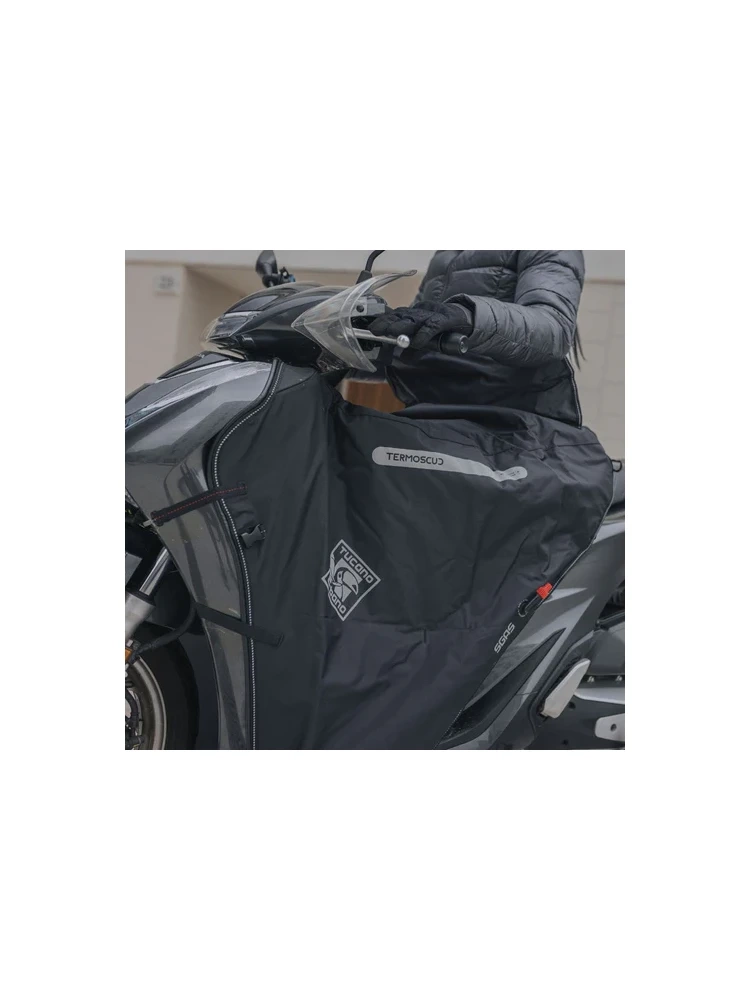 Pokrowiec na nogi Tucano Urbano Termoscud R224 Piaggio Beverly 300/400 (ABS) (21-) czarny