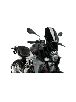 Owiewka motocyklowa turystyczna PUIG BMW F900R (20-) (z oryginalnym wspornikiem) czarna