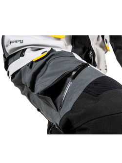 Spodnie motocyklowe tekstylne Touratech Companero Ultimate czarno-szaro-żółte
