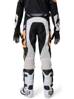 Spodnie cross dziecięce Fox 180 Noble czarno-biało-pomarańczowe