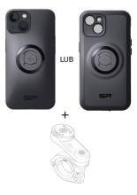 Zestaw na motocykl: etui na telefon iPhone 14/13 + mocowanie SP Connect