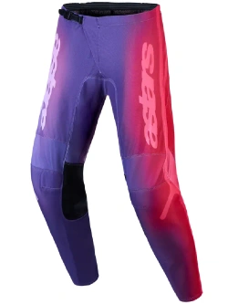 Spodnie cross damskie Alpinestars MX Stella Fluid Kepler fioletowo-czerwone