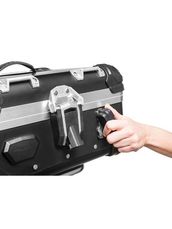 Kufer centralny Touratech ZEGA EVO z anodowanego aluminium "And-S" RapidTrap [25L] czarny