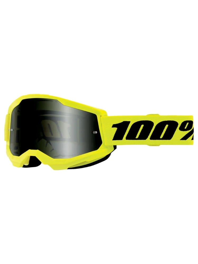 Gogle motocyklowe 100% Strata 2 Sand fluo