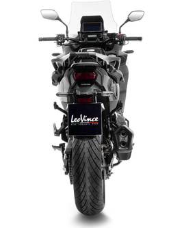 Tłumik motocyklowy LeoVince LV-12 Black Edition [Slip-On, Black Stainless Steel] do Honda NT 1100 (22-24)